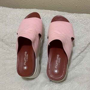 Nurture by Lamaze Light Pink Quilted Mules